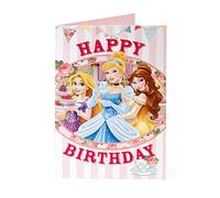 Disney Princess Feliz Cumpleaños Tarjeta