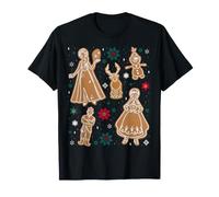 Disney Princess Frozen Christmas Gingerbread Cookies Holiday Camiseta