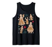 Disney Princess Frozen Christmas Gingerbread Cookies Holiday Camiseta sin Mangas