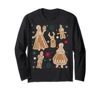 Disney Princess Frozen Christmas Gingerbread Cookies Holiday Manga Larga