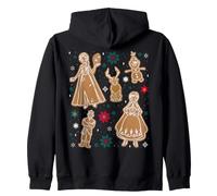 Disney Princess Frozen Christmas Gingerbread Cookies Holiday Sudadera con Capucha