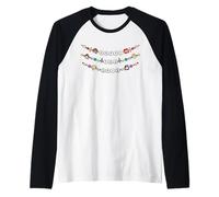 Disney Princess Happy 100 Days of School 100th Day Bracelets Camiseta Manga Raglan
