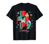 Disney Princess Happy Holidays Cinderella Belle & Snow White Camiseta
