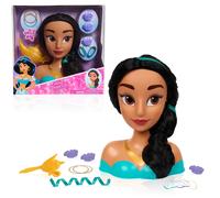 Disney Princess Jasmine Styling Head, 14-pieces, by Just Play (Importación USA)