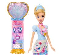 Disney Princess Jewel Reveal Cinderella Fashion Doll w/ 8 Surp (Importación USA)