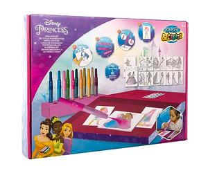 Disney Princess - Juego de lápices de colores para niños con lápices de colores y páginas para colorear