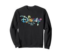 Disney Princess Letters Logo Family Trip Matching 2026 Sudadera, Unisex para adultos, Negro, M
