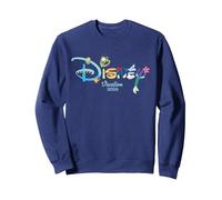 Disney Princess Letters Logo Matching Disney Vacation 2026 Sudadera, Unisex para adultos, Azul Marino, S