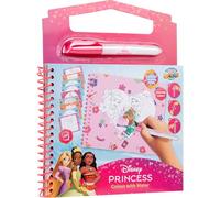 Disney Princess - Libro Mágico para Colorear con Agua - Color & Create - Hojas Reutilizables, Solo Añade Agua (DP24354)