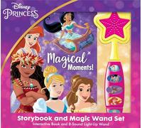 Disney Princess: Magical Moments! Storybook and Magic Wand Sound Book Set