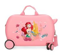 Disney Princess Maleta Infantil Rígida Cierre de combinación Lateral 4 Ruedas Equipaje de Mano está Fabricada en ABS, un Material rígido y Ligero. De Joumma Bags.