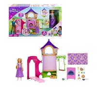 Barbie Totally Hair Pelo extralargo Flor Muñeca Morena Curvy con Vestido y Accesorios de Flores para el Pelo, Juguete +3 años, Flor (Mattel HCM89)
