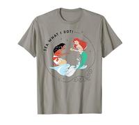 Disney Princess Moana and Ariel Sea What I Got Camiseta