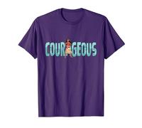 Disney Princess Moana Courageous Camiseta, Hombre, Morado, XXL