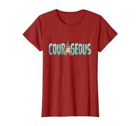 Disney Princess Moana Courageous Camiseta, Mujer, Arándano, L