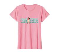 Disney Princess Moana Courageous Camiseta, Mujer, Rosado, 3XL