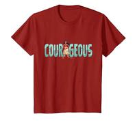 Disney Princess Moana Courageous Camiseta, Niños, Arándano, 4 años