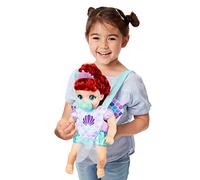 Disney Princess Muñeca bebé Ariel portabebés, Producto Oficial de Disney by Jakks Pacific. Incluye una Adorable muñeca bebé Ariel con portabebés y Accesorios. Ideal para niñas y niños 2+