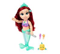 Disney Princess Muñeca My Singing Friend Ariel, 35 cm de Altura. Canta y Dice más de 10 Frases inspiradas en Cuentos. Incluye Accesorios para Mayor diversión niñas de 3+