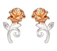 Disney princess pendientes de plata y oro rosa e905453tl.ph