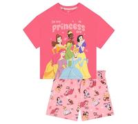 Disney Princess Pijama niña, Ariel, Bella, Tiana, Cenicienta y Blancanieves, Pijama de niña en algodón 2-3 Años
