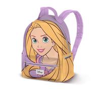 Disney Princess Rapunzel - Mochila pequeña Heady Premium (22 x 25 cm, capacidad 8,25 L), color morado