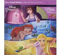 Disney Princess Read-Along Storybook: Beauty and the Beast / Cinderella / Tangled / the Little Mermaid