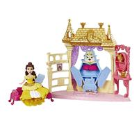 Disney Princess Royal Chambers Playset and Belle Doll Royal Clips Fas