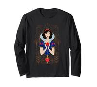 Disney Princess Snow White Modern Art Deco Style Long Sleeve T-Shirt