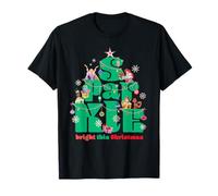 Disney Princess Sparkle Bright this Christmas Winter Holiday Camiseta