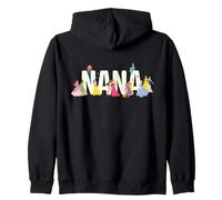 Disney Princess Squad Nana Family Trip Vacation Reunion Sudadera con Capucha