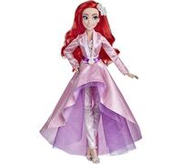 Disney Princess Style Series, Ariel Muñeca de Moda en un Estilo Moderno con Pendientes y Zapatos. Muñeca Coleccionable a Partir de 6 años
