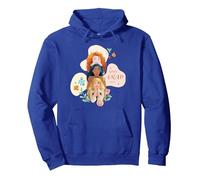 Disney Princess Trio Class of ‘24 Graduation New Grad 2024 Sudadera con Capucha, Unisex para adultos, Azul Real, S