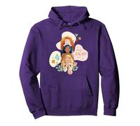 Disney Princess Trio Class of ‘24 Graduation New Grad 2024 Sudadera con Capucha, Unisex para adultos, Morado, XL