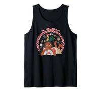 Disney Princess Vaiana Hei Hei and Pua Holiday Camiseta sin Mangas