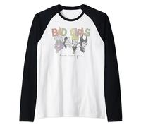 Disney Princess Villains Bad Girls Have More Fun Camiseta Manga Raglan