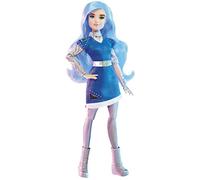 Disney Princess Zombies 3 Addison Fashion Doll - Muñeca de 12 pulgadas con pelo largo azul, vestido, zapatos y accesorios. Juguete para niños a partir de 6 años
