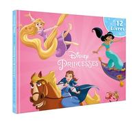 Disney Princesses: 12 livres : La petite Sirène ; La Belle au Bois Dormant ; La Belle et la Bête ; Blanche-Neige et les Sept Nains ; Cendrillon ; ... ; Mulan ; Vaiana ; Pocahontas ; Raiponce