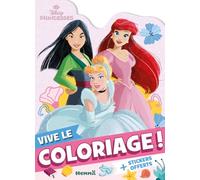 Disney Princesses (Mulan, Ariel, Cendrillon): + stickers offerts