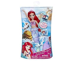 Disney Princesses - Muñeca Princesa Disney Ariel Chantante - Canta en francés - 30 cm E4638ES0
