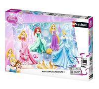 Disney Puzzle Brillante de Princesas Rompecabezas 100 Piezas 36x26cm Niña 6+ Años