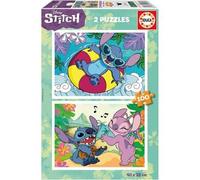 Disney - Puzzle Disney Stitch Doble Pack 100 Piezas ㅤ