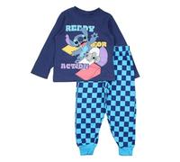 Disney Pyjama Juego de Pijama, Azul Marino, 3 años para Niñas