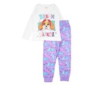 Disney Pyjama Juego de Pijama, Blanco, 6 años para Niñas