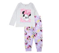 Disney Pyjama Juego de Pijama, Gris, 8 años para Niñas