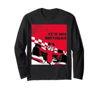 Disney Racing "It's My Birthday" Mickey Mouse Race Car Party Manga Larga