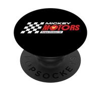 Disney Racing Mickey Motors Torque Division 28 Badge Logo PopSockets PopGrip Adhesivo