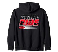 Disney Racing Mickey Mouse Race Car Driver Time to Ride Sudadera con Capucha
