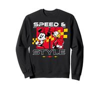 Disney Racing Minnie & Daisy Speed & Style Race Car Drivers Sudadera