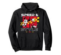 Disney Racing Minnie & Daisy Speed & Style Race Car Drivers Sudadera con Capucha